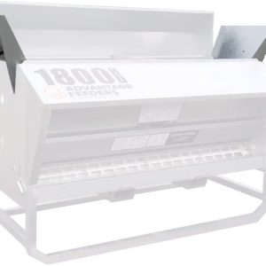 White Advantage Feeders unit marked 1800H, with a front creep panel.