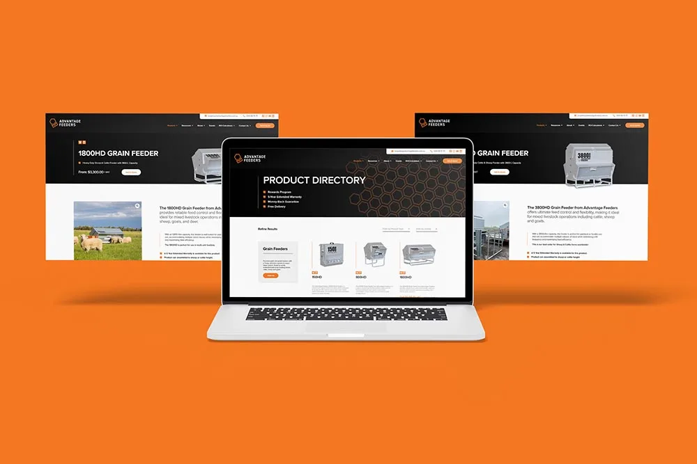 Advantage Feeders Website Launch